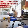 QingAn Adjustable Weight Bench for Home Gym