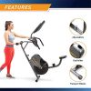 Marcy Magnetic Recumbent Bike with Adjustable Resistance