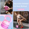 Adjustable Kettlebell Weights Fitness Exercise for Home