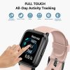 Lintelek Smart Watch, Fitness Tracker with Heart Rate Monitor