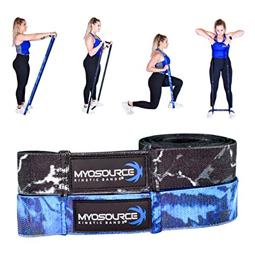 Vitality Flex Long Fabric Resistance Bands Pull Up Assistance Non-Slip