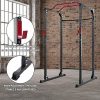MaxKare Power Cage Rack 19-Level Adjustable with J-Hooks