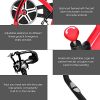 Goplus Indoor Cycling Bike, Stationary Bicycle Exercise Bike