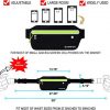 QUANFUN Fanny Pack Slim Running Belt, Ultra Light Fitness