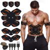 UMATE Abs Stimulator 6 Modes 9 Levels EMS Muscle Stimulator