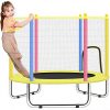 Mini Indoor Kid Trampoline for Kids Toddlers 55" Fitness Trampolines