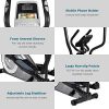 Goplus Elliptical Machine, Portable Magnetic Elliptical Trainer Cardio