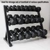 KAB 5-50 Pounds Dumbbells Grip Dumbbell Weights