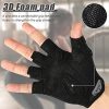3 Pairs Ventilated Weight Lifting Gloves, Sports Gym Exercise