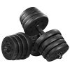 Garneck Adjustable Dumbbell Set Non-Slip Fitness Dumbbells