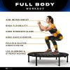 Mini Trampoline for Adults - Rebounder Trampoline Indoor Trampoline