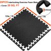 Walsai Exercise Mats Puzzle Foam Mats Gym Flooring Mat Cover