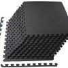 BalanceFrom Puzzle Exercise Mat with EVA Foam Interlocking Tiles