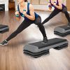 ZenStyle 43" Aerobic Stepper with Adjustable Risers