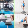 JAWINN Half Ball Balance Trainer - with Resistance Bands