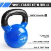 Yes4All Vinyl Coated Kettlebell Weights Set