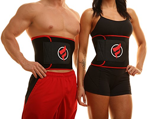 Fitru Waist Trimmer Sauna Ab Belt for Women & Men