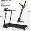 Folding Treadmill for Home Jogging/Walking with Incline Portable Space