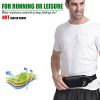USHAKE Running Belt with Extender Belt, Bounce Free Pouch Bag