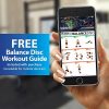 Balance Disc-Stability Wobble Cushion-Lumbar Support For Desk