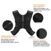 Letra Weighted Vest Workout Equipment, 16lbs Adjustable Body Weight