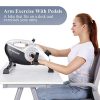 MaxKare Under Desk Exercise Bike 2 in 1 Stationary Magnetic Pedal