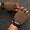 Workout Gloves Men with Wrist Support Camo Cotton Weight