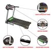 Fitness Avenue Treadmill with Manual Incline and Bluetooth Speakers