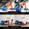 Stability Ball for Fitness, Yoga, Pilates, Pregnancy, Birthing or Office Desk Chair