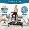 MOLANEPHY 40" Foldable Fitness Trampoline, Exercise Rebounder