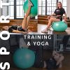 KARIKUN Exercise Ball, 65cm Yoga Ball, Medicine Ball Chair for Fitness