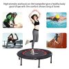 Bounce into Fitness: 40" Indoor Trampoline Rebounder – Foldable & Durable