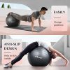 Trideer Exercise Ball (45-85cm) Extra Thick Yoga Ball Chair