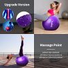 Kalkal Exercise Ball , 65cm Upgraded Anti Slip Yoga Ball