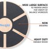 Yes4All Wooden Wobble Balance Board – Exercise Balance Stability Trainer