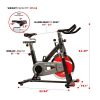 Sunny Health, Fitness Spin Bike Belt Drive