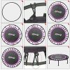Newan 40" Silent Mini Trampoline Fitness Trampoline