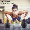 MaxKare Kettlebell Set 3-Piece HDPE 5lb, 10lb, 15lb Weights Kettlebells