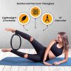 Pilates Fitness Ring Circle and Ball Bundle Set - 14” Pilates Ring