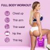 ELZXUN 15lb Weight Kettlebell Strength Training Workout Exercise