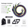 Exercise Bands with Door Anchor, Handles Fitness Training