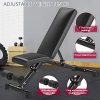 MANERSON Adjustable Weight Bench Full Body Workout