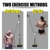 Fitness Pulley Cable System Machine with Curving Bar