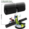 LZSTEC Sit Up Bar for Floor Sit Up Assistant Device