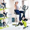 pooboo Exercise Bike Foldable 3 in 1 Indoor Cycling Bike