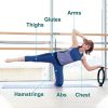 Snader Pilates Ring, 14 Inch Dual Grip Ring, Yoga Fitness