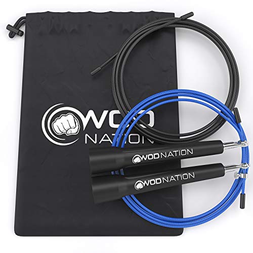 WOD Nation Speed Jump Rope - Blazing Fast Jumping Ropes