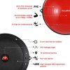 Balance Trainer Stability Yoga Exercise Ball with Resistance Bands & Pump