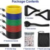 ADSDIA 12 Pack Resistance Bands for Men Women