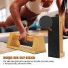 PACEARTH Wood Push Up Bars Support 660 lbs